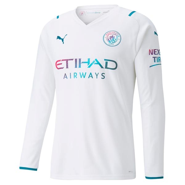 Tailandia Camiseta Manchester City 2ª ML 2021 2022